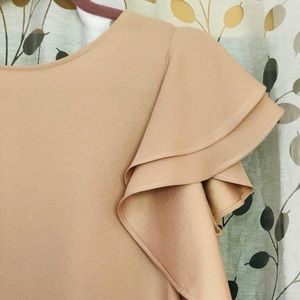 Women’s Zara Summer Mini Dress w Frilled Sleeves